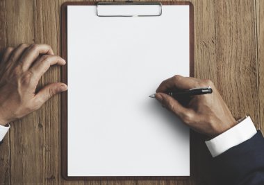 İş adamı yazılı notları