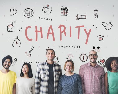 çeşitlilik insanlar ile sadaka