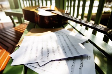 Gitar ve şarkı için notlar
