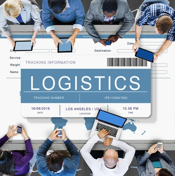 Business People et concept logistique — Photo