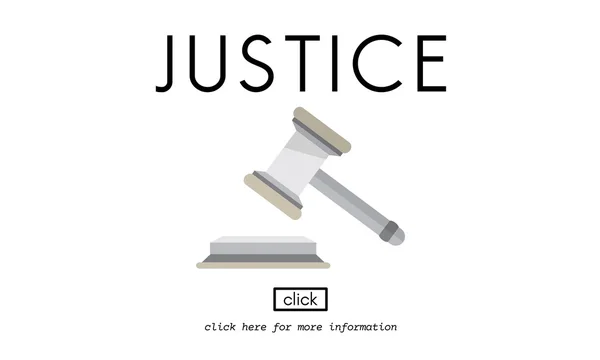 Spravedlnost, právo kladívkem koncept — Stock fotografie