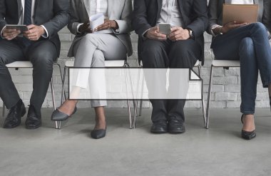 Ofisteki iş adamları