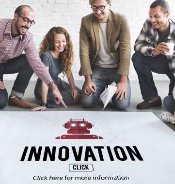 Poster ve yenilik çalışma tasarımcılar