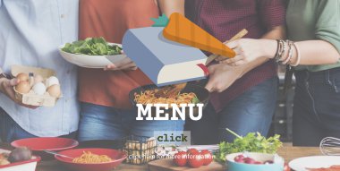 Mutfak birlikte yemek de arkadaşlar