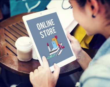 Alışveriş Online Shopaholics E-ticaret E-alışveriş kavramı