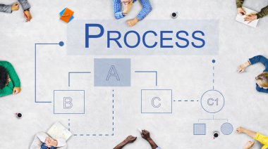 çalışan iş adamları 