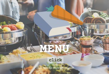 Masa çeşitli lezzetli yiyecek dolu 