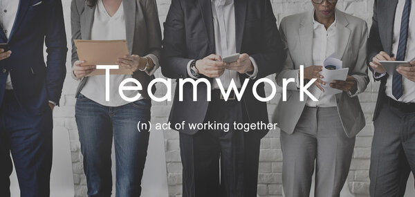 business people working at office