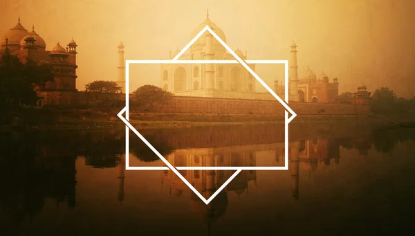 Taj Mahal Índia — Fotografia de Stock