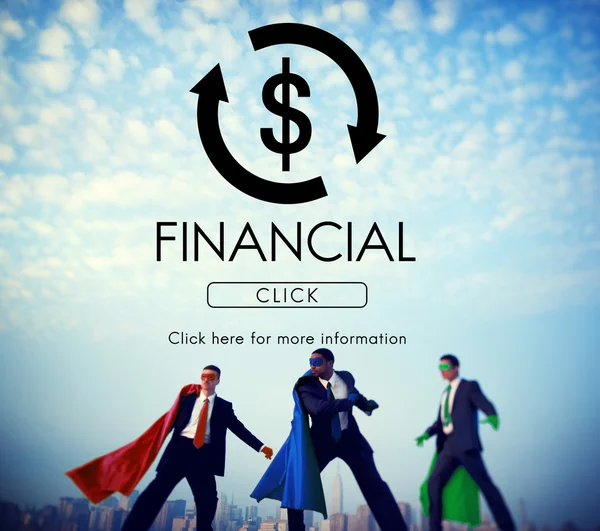 Businessmen and Financial Expansion Concept — Stock Photo, Image