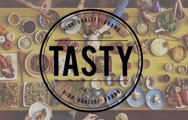 yemek ve lezzetli kavramı içeren tablo