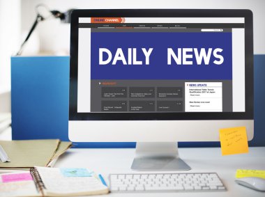 bilgisayar monitöründe çalışma alanı tablosu