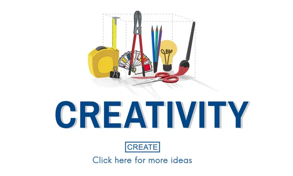 Kreatives Banner mit Text — Stockfoto