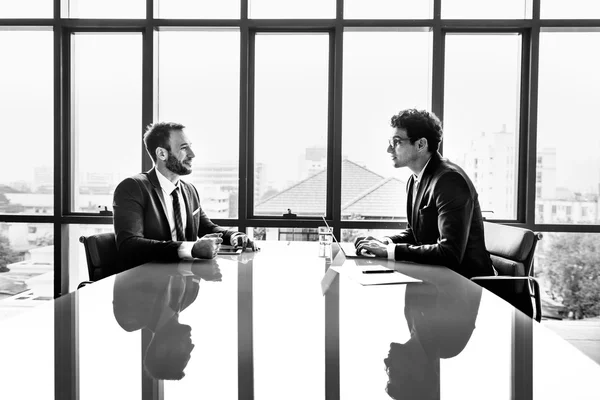 Businessmen working in office. — Stock Photo, Image