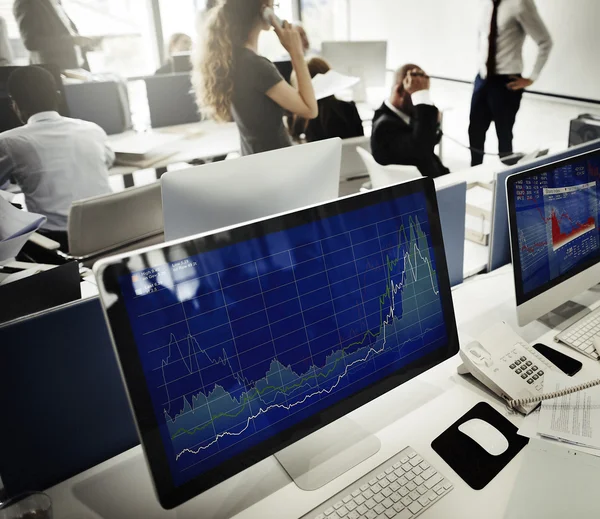 Gente de negocios trabajando — Foto de Stock