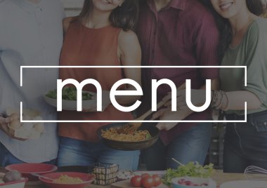 Mutfak birlikte yemek de arkadaşlar