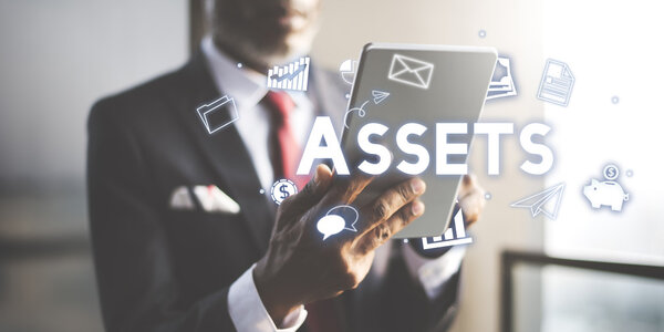 man with digital Tablet