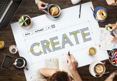 Tablo oluşturma kavramı ile posteri ile