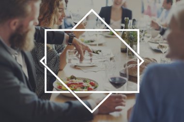 Restorandaki birlikte iş