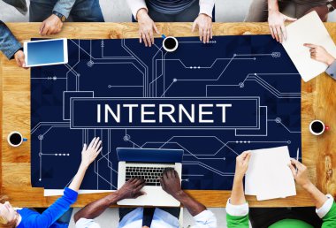 çalışan iş adamları 