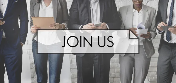 Business people waiting for meeting — Stock Photo, Image