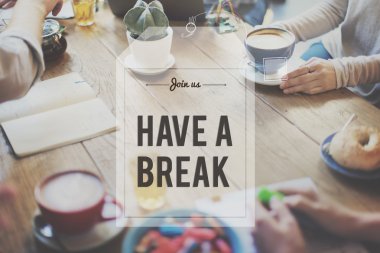 café'de aromalı kahve içme insanlar 