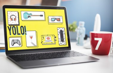 çalışma alanı tablosu üzerinde açılan not defteri