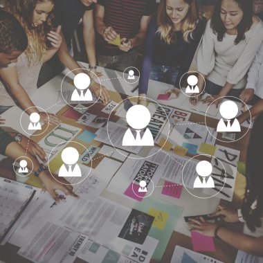 Öğrenciler işyeri masada