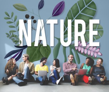 duvar doğa ile çeşitlilik arkadaşları