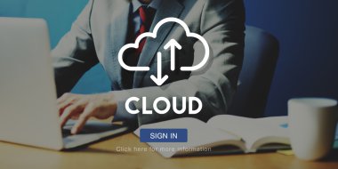 İşadamı dizüstü bilgisayarla çalışıyor 