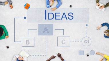 çalışan iş adamları 