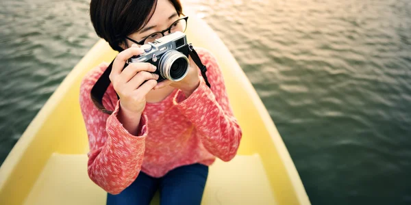 Viagem de barco de férias de viagem — Fotografia de Stock