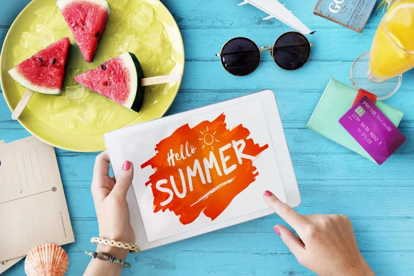 Ciao Summer Sales Concept — Foto Stock
