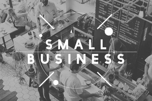 люди в кафе и малом бизнесе
