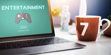 çalışma alanı tablosu üzerinde açılan not defteri