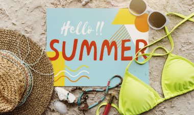 Yaz seyahat koleksiyonu