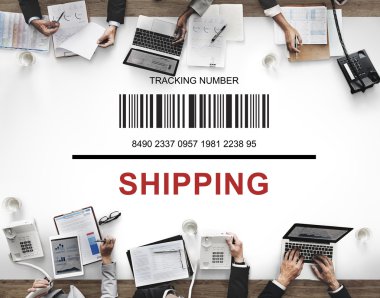 Ofiste çalışan iş adamları