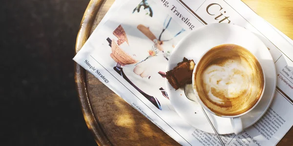 Koffie pauzetijd — Stockfoto