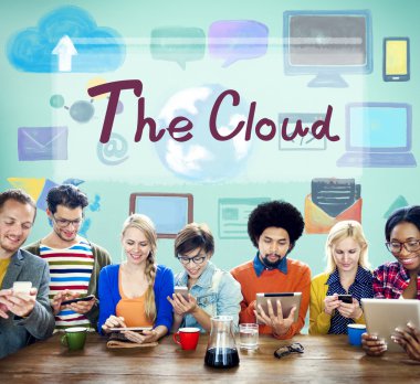 Dijital aygıtlar kullanan insanlar