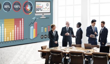 İş ekibi toplantıda.