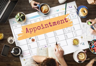 Tablo posteri ile randevu kavramı ile