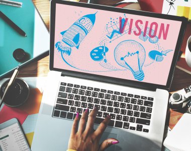 dizüstü bilgisayar ile çalışma alanı tablosu