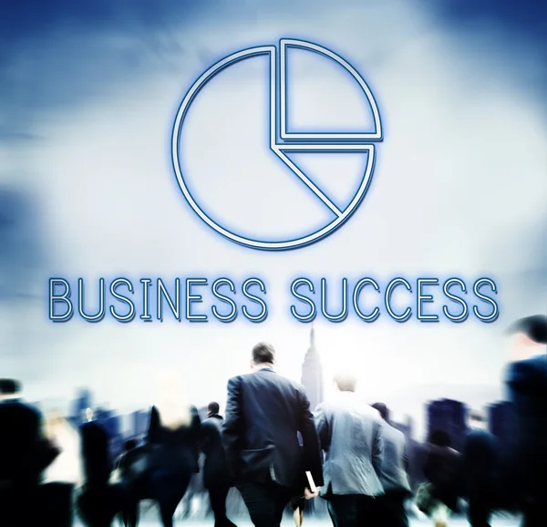 Business People and Business Success Concept — Stock Photo, Image