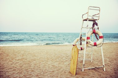 Beach cankurtaran güvenlik istasyonu