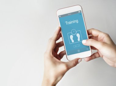 akıllı telefon tutan eller