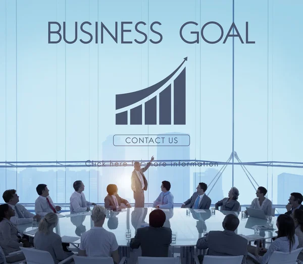 Business People alla riunione aziendale — Foto Stock