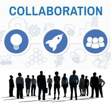 başarılı iş adamları büyük grup