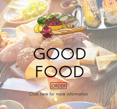 yemek masasında farklı türleri 