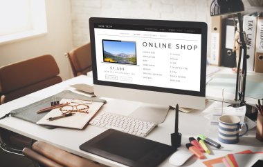 bilgisayar monitöründe çalışma alanı tablosu