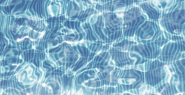 Agua en la piscina , — Foto de Stock